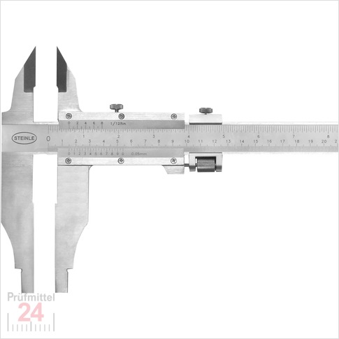 STEINLE 1136 Werkstattmessschieber 500 mm
mit Messschneiden und Feineinstellung
DIN862 - Schnabel: 150 mm
Aktionspreis gültig bis 31.07.2026
Nur solange der Vorrat reicht