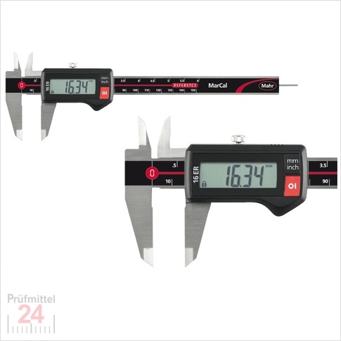 Digital Messschieber Mahr MarCal 16 ER 200 mm
Ablesung: 0,01 mm 4103205
Datenausgang: nein
Tiefenmaß: flach