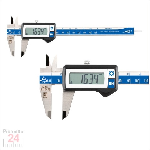 Digital Messschieber IP67 Helios Preisser 300 mm
DIGI-MET® 1326422
Tiefenmaß ohne
Datenausgang: nein