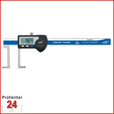 Universal Messschieber IP67 Digital 200 mm im Set
Helios Preisser DIGI-MET POCKET TALENT
mit Standardgewinde M2,5 für alle gängigen Messuhreneinsätze