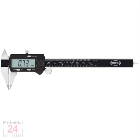STEINLE 1531 Sonder Messschieber 150 mm
mit spitzen Schnäbeln
