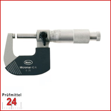 Mahr Bügelmessschrauben Satz
Messbereich: 0 - 100 mm
Inhalt: 4 Messschrauben
(Micromar 40 SA)