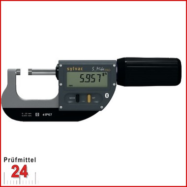 Digital Sylvac Messschraube 0-30 mm
S_Mike PRO - 9030306 - IP67
Zylindrisch Ø6,5 Bluetooth
Aktionspreis gültig bis 31.07.2026
Nur solange der Vorrat reicht
