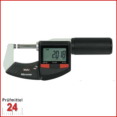 Mahr Bügelmessschraube IP65 Digital 0 - 25 mm
Schnellverstellung (5 mm pro Umdrehung)
Integrated Wireless 4157120 Micromar 40 EWRi-L