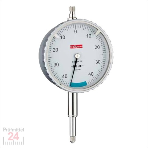 Käfer Messuhr 0 - 0.8 mm MU 52 ST - SI
Ablesung: 0,01 mm Sicherheitsmessuhr
Zffernblatt: 58 mm Zeigerumdrehung: 
Aktionspreis gültig bis 31.07.2026
Nur solange der Vorrat reicht