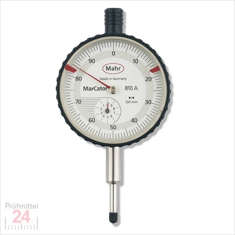Messuhr Mahr Analog
MarCator 810 A
Messspanne: 0 - 10 mm
Ablesung: 0,01 mm
