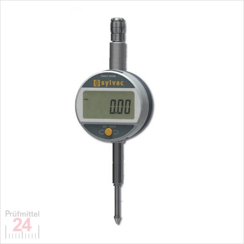 Digital Sylvac Messuhr 25 mm
S_Dial WORK BASIC - 805.1401
Ablesung: 0,01 mm 
Aktionspreis gültig bis 31.07.2026
Nur solange der Vorrat reicht