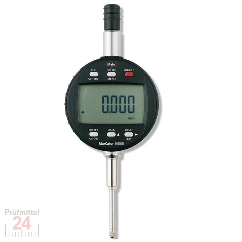 Digital Mahr Messuhr 1086R 25 mm
MarCator 4337621 (Ersatz für 4337121)
Ablesung: 0,001/0,0005 mm
Datenausgang: Ja