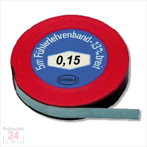 STEINLE Fühlerlehrenband / Fühlerlehre 0,15 mm
12,7 x 5000 mm