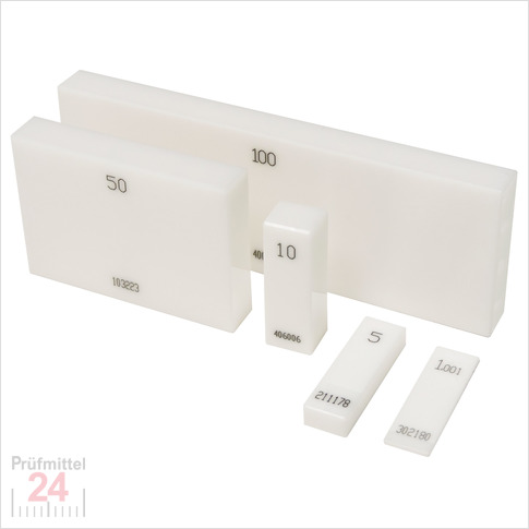 STEINLE 4214 Einzel Parallel Endmaß Keramik 4 mm
DIN EN ISO 3650 mit Toleranzklasse: 1
