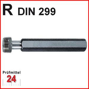 STEINLE Gewindegrenzlehrdorn R 1 1/4 -11 
Kegliges Whitworth Rohrgewinde
Gewindelehre nach DIN2999, rechts