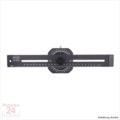 STEINLE 5408 ALU Streichmaß 250 mm
mit integriertem Gradmesser
