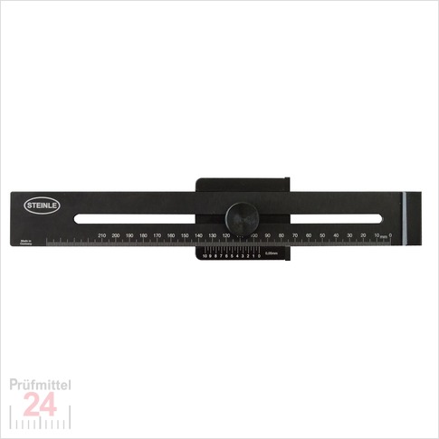 STEINLE 5410 ALU Streichmaß 300 mm 
mit Anschlaghaken