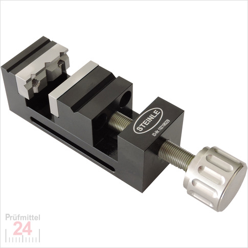 STEINLE Mini Präzisionsschraubstock 
Alu eloxiert, Backenbreite 15 mm
