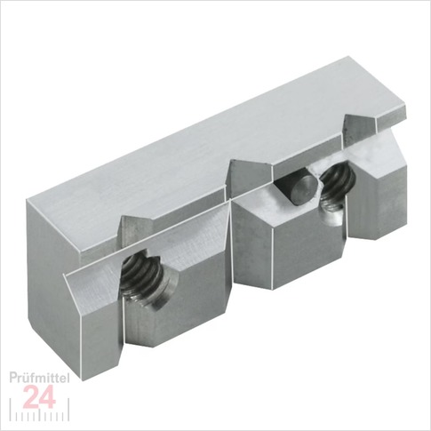 STEINLE 6518 Wechsel-Prismenbacke aus Stahl mit Anschlagstift
Backenbreite 35 mm