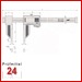 Mitutoyo ABSOLUTE Kohlefaser IP66 Messschieber 600 mm
Digital Werkstattmessschieber 552-303-10
Serie 552 Schnabel: 100 mm