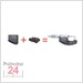 Mitutoyo U-WAVE fit, IP67 Modell
Sender für Bügelmessschrauben
264-622