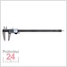 STEINLE 1424 Digital IP67 Messschieber 300 mm
mit Feststellschraube, Ablesung: 0,01 mm
Tiefenmaß eckig