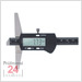 STEINLE 1640 Tiefenmessschieber Digital150 mm  
16400150 /  - Messbrücke: 100 mm 