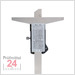 STEINLE 1640 Tiefenmessschieber Digital150 mm  
16400150 /  - Messbrücke: 100 mm 