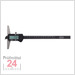 STEINLE 1641 Tiefenmessschieber Digital200 mm  mit Einfachhaken
16410200 /  - Messbrücke: 100 mm 