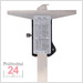 STEINLE 1641 Tiefenmessschieber Digital300 mm  mit Einfachhaken
16410300 /  - Messbrücke: 100 mm 