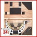 Mitutoyo ABSOLUTE Digimatic Bügelmessschraube  0-150 mm IP 65
340-251-30 Serie 340 Ablesung: 0,001 mm
mit auswechselbarem Messamboss
