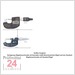 Mitutoyo Digimatic Bügelmessschraube  0 - 25 mm 
293-100-20 Serie 293 Ablesung: 0,0001 mm
Absolute, hochgenau