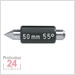 STEINLE 60° Einstellmaß für Gewindeflanken Mikrometer
für UNC  / UNF Amerikanisches Gewinde
und M / MF Metrisches ISO Gewinde
Länge: 225 mm 60°