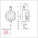Digital Mahr Messuhr 1086R 25 mm
MarCator 4337621 (Ersatz für 4337121)
Ablesung: 0,001/0,0005 mm
Datenausgang: Ja