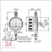 Mitutoyo ID-C ABSOLUTE Digimatic Messuhr 12,7 mm  543-700B
Serie 543 - IP42 - Ablesung: 0,0005 mm Metrisch
flache Rückwand
Vorgängermodell: 543-390B