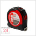 BMI Taschenbandmaß 472 twoComp, Länge 10 m, mm-Teilung 
Bandbreite: 30 mm, weiß lackiertes Band , Gehäuse rot
Massband 472041