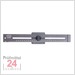STEINLE 5410 ALU Streichmaß 250 mm 
mit Anschlaghaken